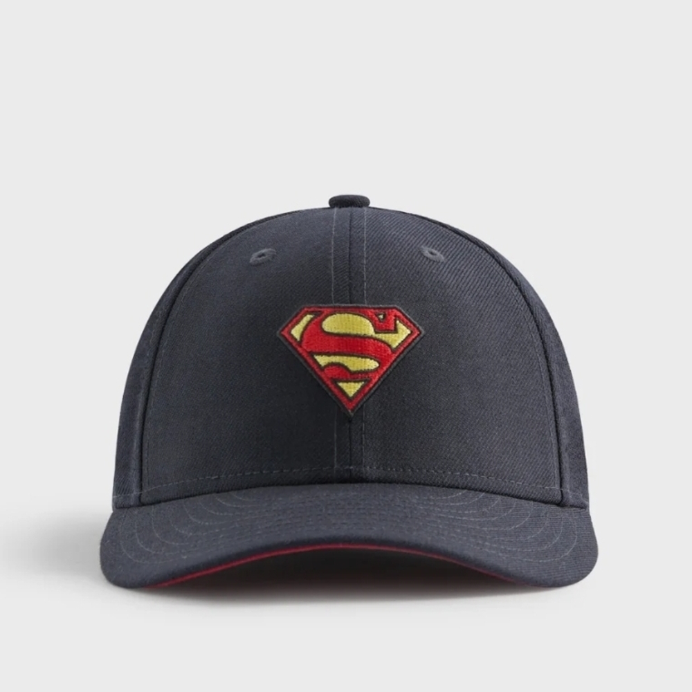 Kith Navy Cap with Red Logo